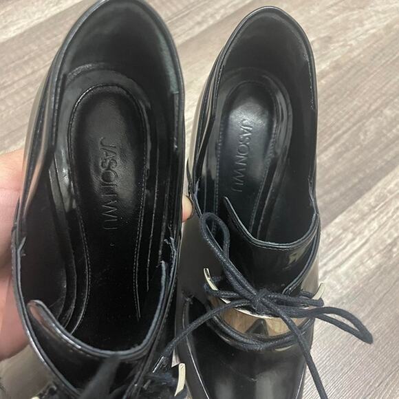 Jason Wu "Pilgrim Buckle" Pointy Toe Stilettos – Size 6 / EU 36.5 - Picture 6 of 7